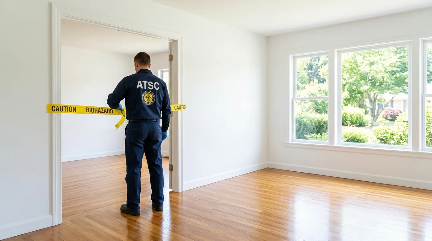 Certified biohazard cleanup crew performing Trauma Scene Cleanup in Punta Gorda