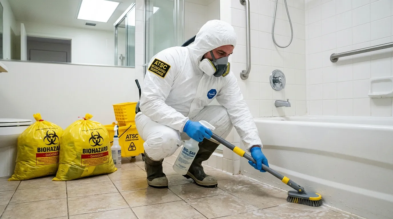 Decontamination equipment deployed for Blood Cleanup in Punta Gorda